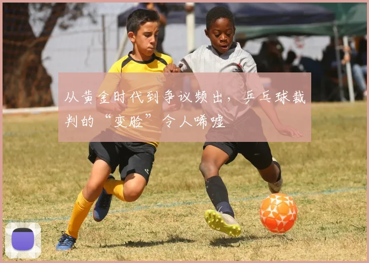 从黄金时代到争议频出，乒乓球裁判的“变脸”令人唏嘘